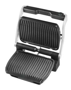 T-fal GC702 OptiGrill Indoor Electric Grill Removable Plates Black New GC702853 
