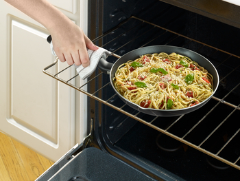 T-fal Specialty Nonstick Griddle 10.25 Inch Oven Safe 350F Cookware, Pots  and Pans, Dishwasher Safe Black