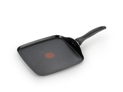 T-FAL EASY CARE NONSTICK BLACK 10.25 IN. SQUARE GRIDDLE B0491464