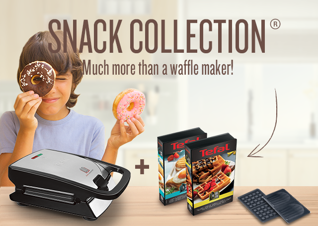Tefal  Snack Collection: créez votre propre collection gourmande! 